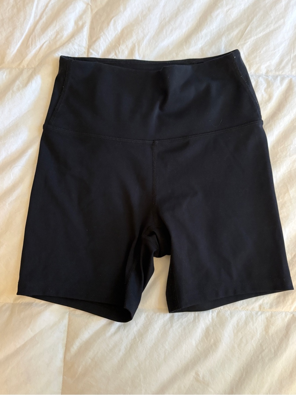 all in motion Black High-Rise Bike Shorts